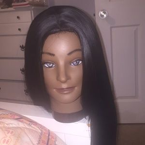 Straight Black Wig